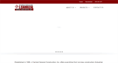 Desktop Screenshot of jcgenconst.com