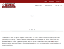 Tablet Screenshot of jcgenconst.com